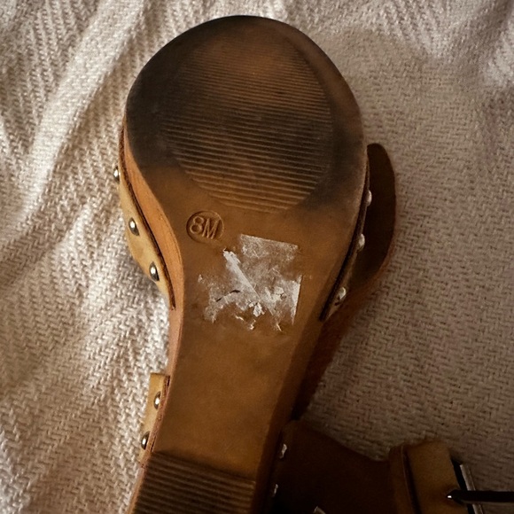 Coconut brand leather wedge sandals, good condition - Picture 4 of 4